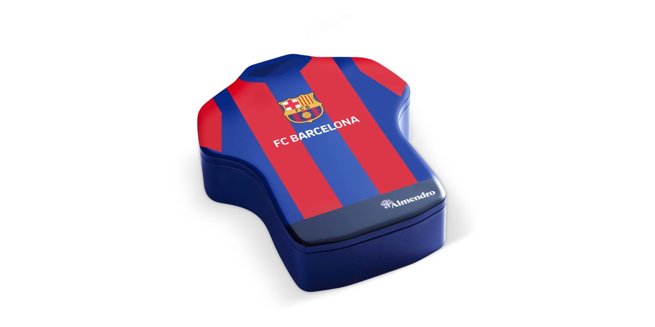 lata de metal FC BARCELONA