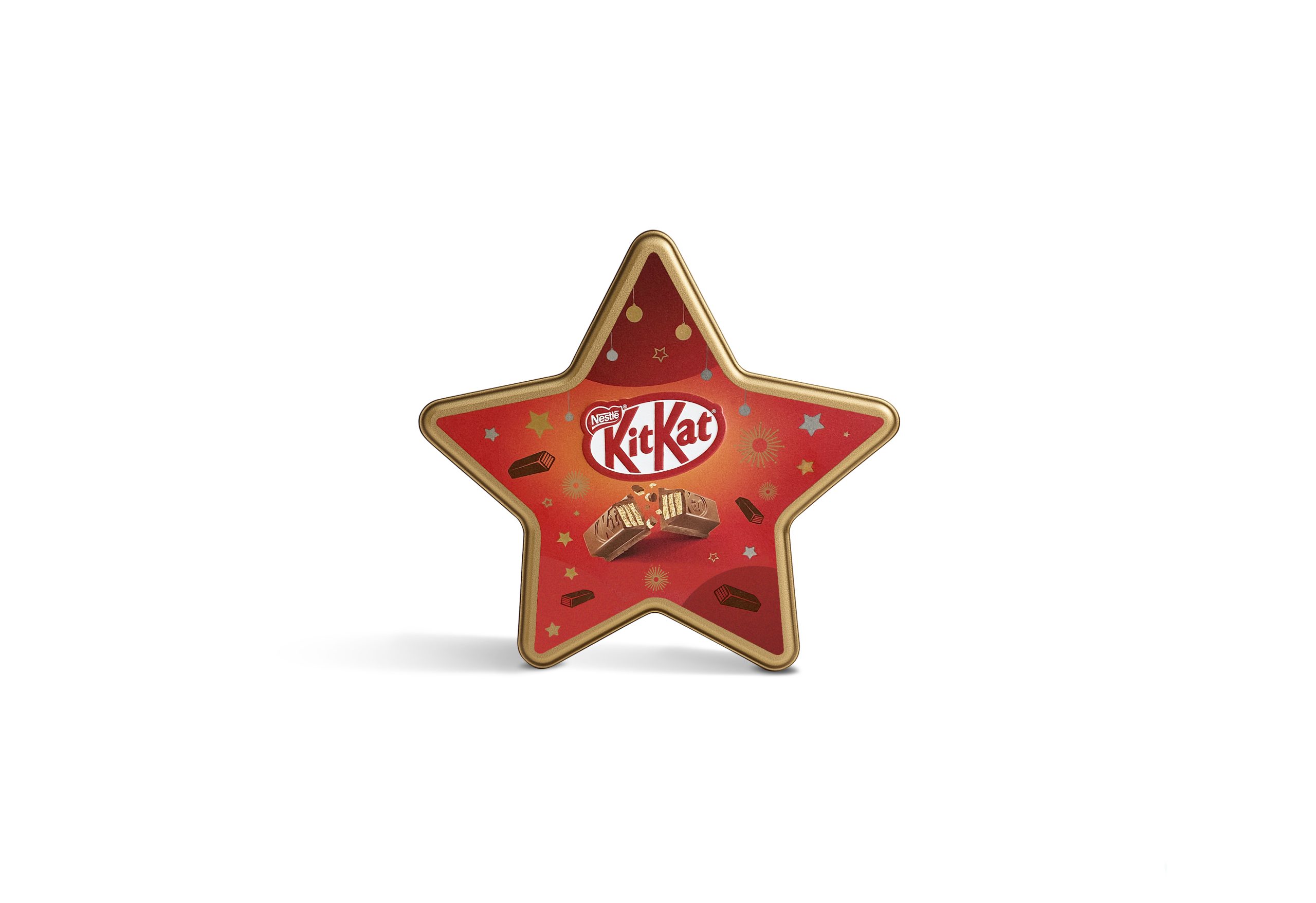 lata de metal KITKAT